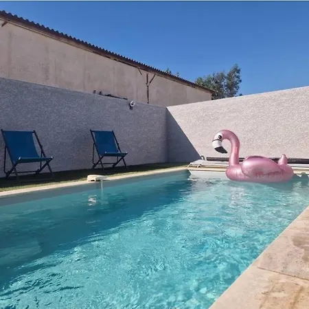 Villa Avec Piscine Privée Sallèles-dʼAude